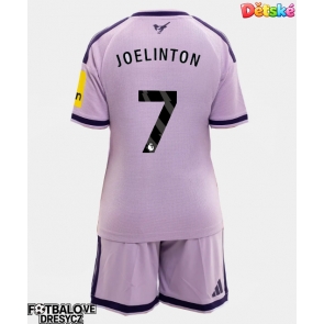 Newcastle United Joelinton #7 Dětské Alternativní dres komplet 2026-27 Krátký Rukáv (+ trenýrky)